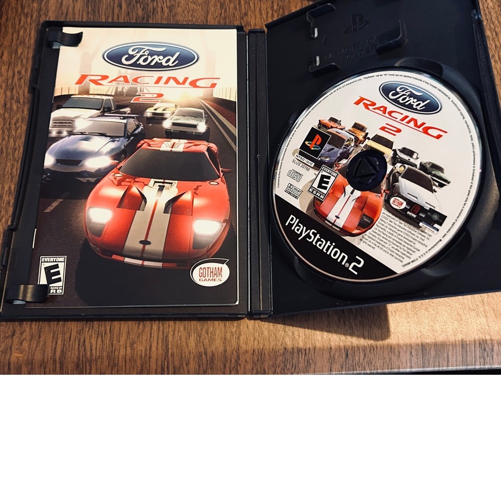 Ford Racing 2 Sony PlayStation 2 PS2 Game Complete CIB Gotham Games 2003